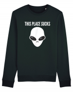 This Place Sucks Alien Bluză mânecă lungă Unisex Rise