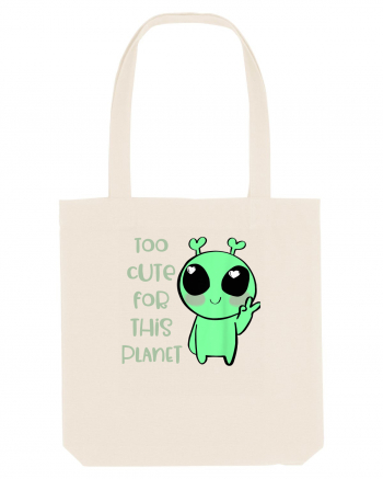 Too Cute For This Planet Kawaii Alien Art Natural