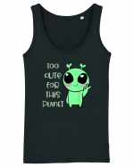 Too Cute For This Planet Kawaii Alien Art Maiou Damă Dreamer