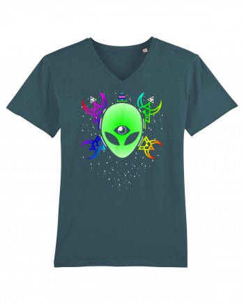 Trippy Rave Alien Sacred Geometry Spiritual Stargazer