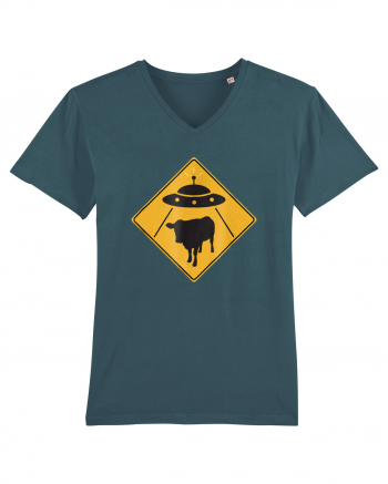 UFO Cow Abduction Warning Sign Stargazer