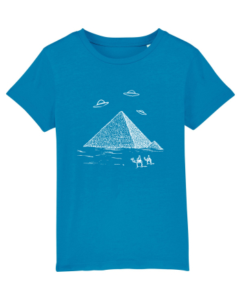 UFO Pyramid Alien Azur