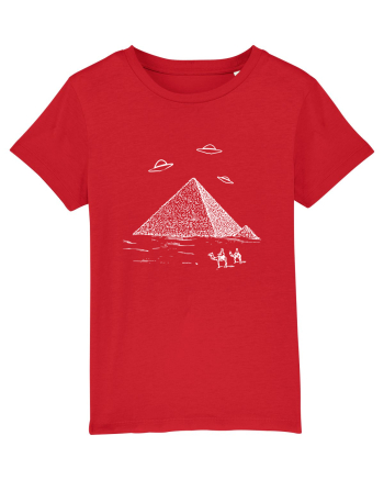 UFO Pyramid Alien Red