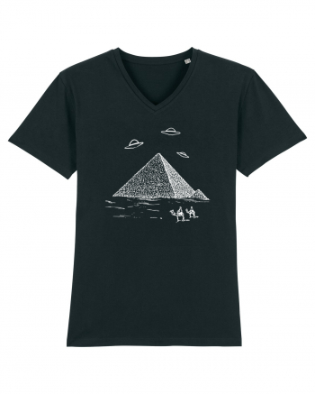 UFO Pyramid Alien Black