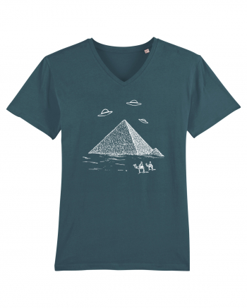 UFO Pyramid Alien Stargazer