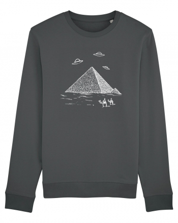 UFO Pyramid Alien Anthracite