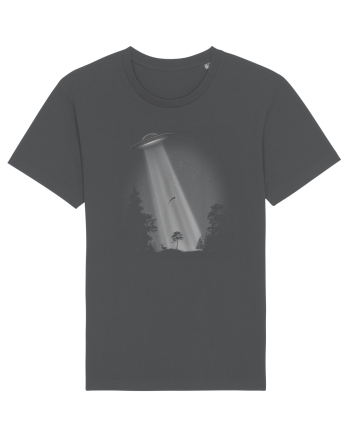 UFO Space Alien Abduction Flying Saucer Anthracite