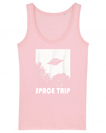 UFO Space Trip Cotton Pink