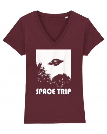 UFO Space Trip Burgundy