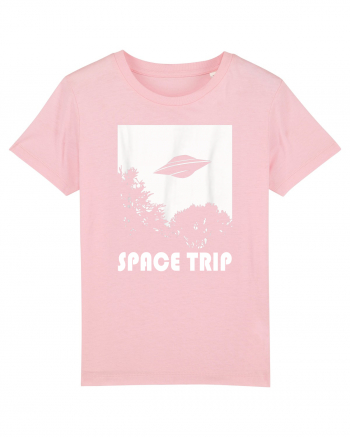 UFO Space Trip Cotton Pink