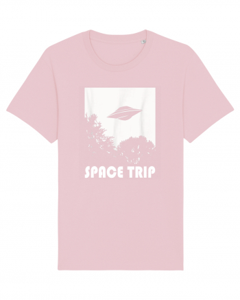 UFO Space Trip Cotton Pink