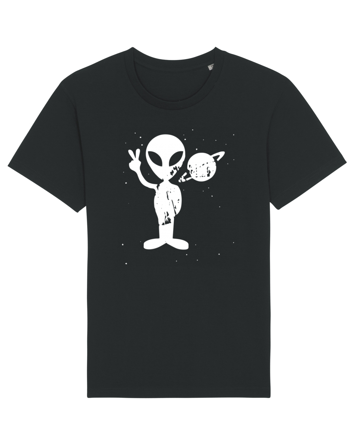 Tricou mânecă scurtă Unisex Rocker Black
