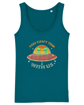 Vintage Alien UFO You Cant Trip With Us Ocean Depth