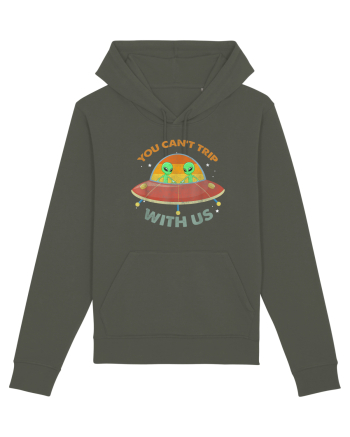 Vintage Alien UFO You Cant Trip With Us Khaki