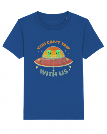 Vintage Alien UFO You Cant Trip With Us Majorelle Blue