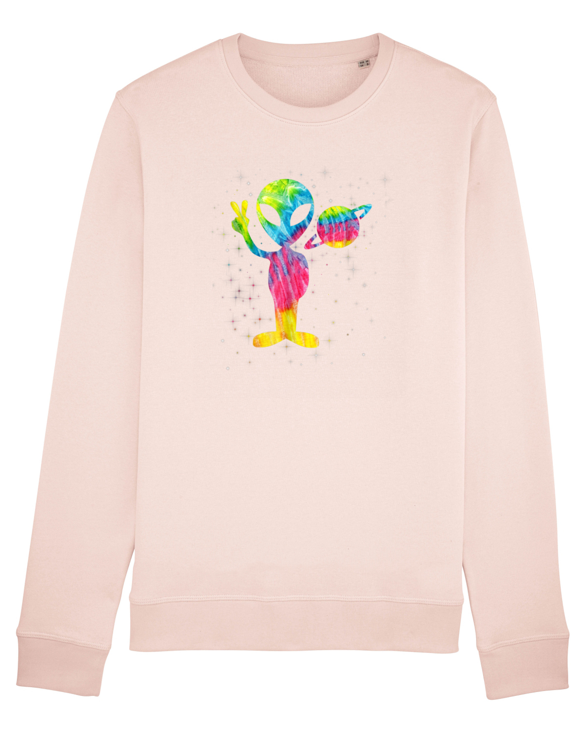 Bluză mânecă lungă Unisex Rise Candy Pink