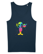 Vintage Retro 1970s Tie Dye Groovy Alien Peace Maiou Bărbat Runs