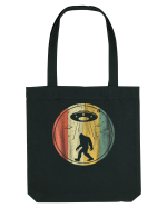 Vintage Retro Classic Bigfoot Sasquatch Alien UFO Sacoșă textilă