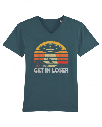 Vintage Retro Get In Loser Alien Stargazer