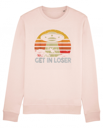 Vintage Retro Get In Loser Alien Candy Pink