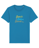 Soare Mare Nisip Tricou mânecă scurtă Unisex Rocker