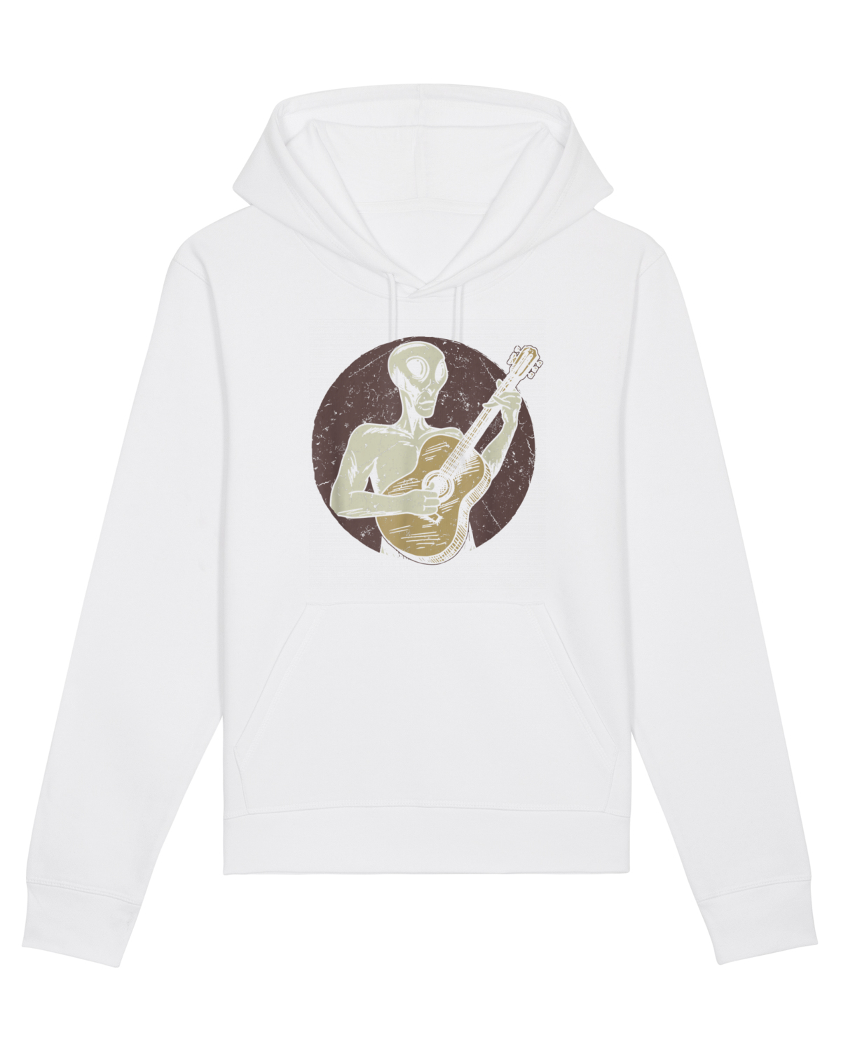 Hanorac Unisex Drummer White