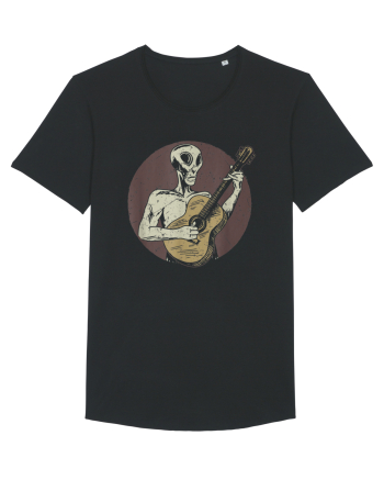 Vintage Style Alien For Guitar Players Black