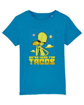 Were Here For Tacos Space Alien Azur