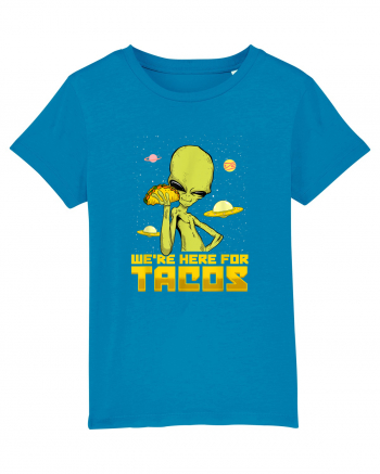 Were Here For Tacos Space Alien Azur