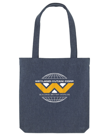 Weyland Alien Corp Yutani Midnight Blue