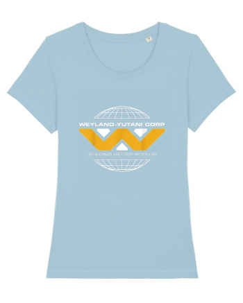 Weyland Alien Corp Yutani Sky Blue