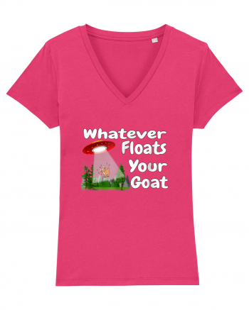 Whatever Floats Your Goat UFO Spaceship Alien Abduction Raspberry