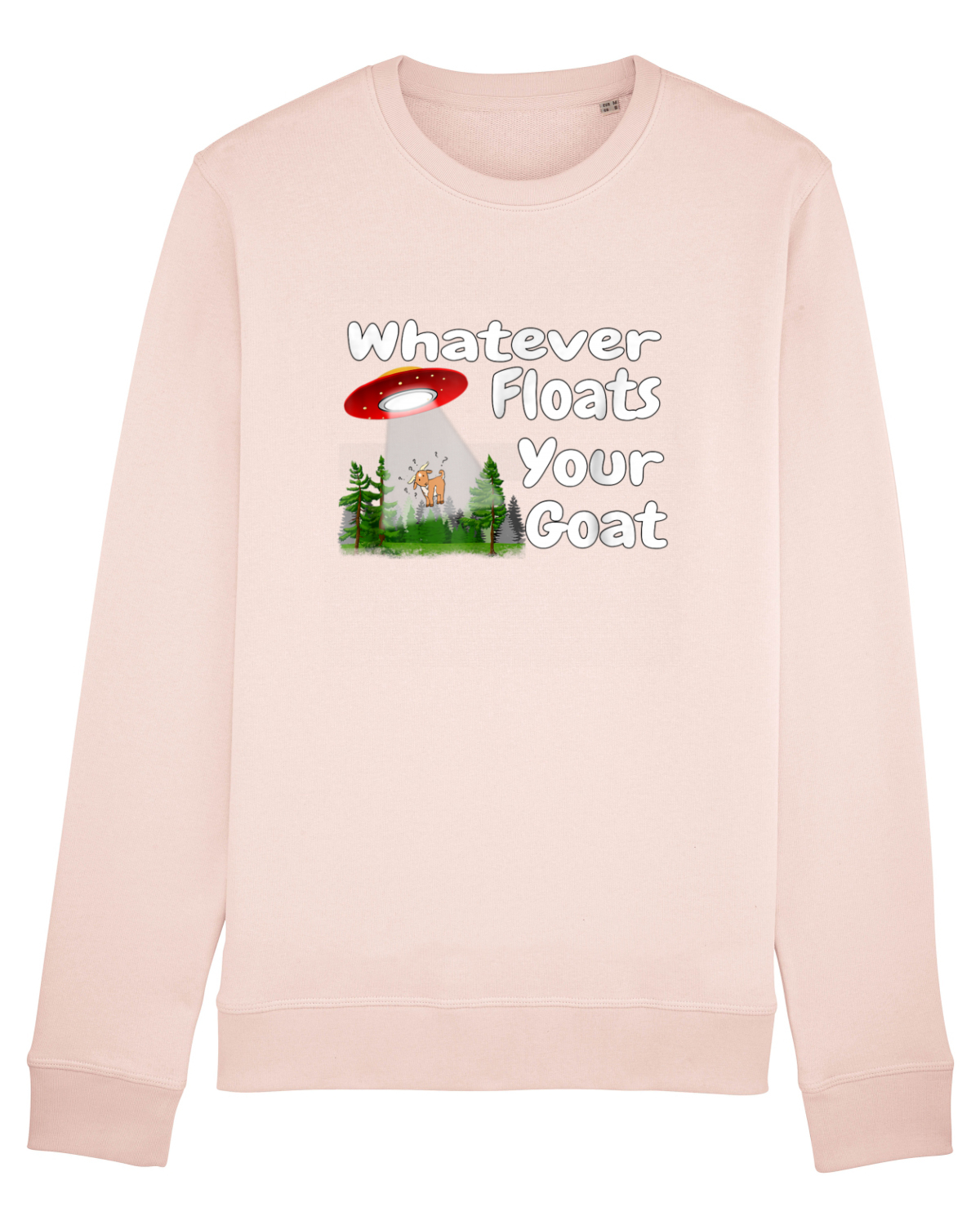 Bluză mânecă lungă Unisex Rise Candy Pink