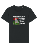 Whatever Floats Your Goat UFO Spaceship Alien Abduction Tricou mânecă scurtă Unisex Rocker