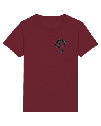 Black Evil Dragon  Burgundy