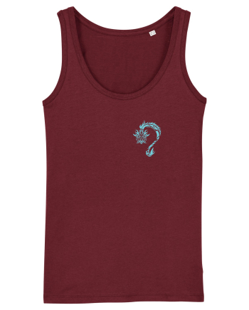 Black Evil Dragon  Burgundy