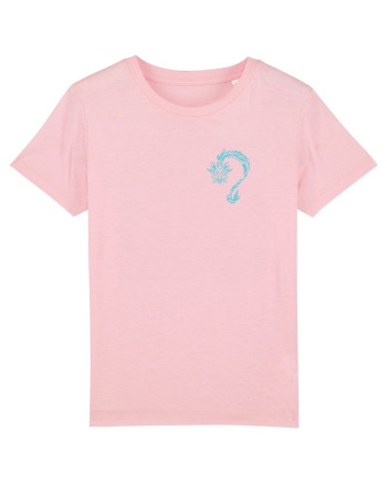 Black Evil Dragon  Cotton Pink