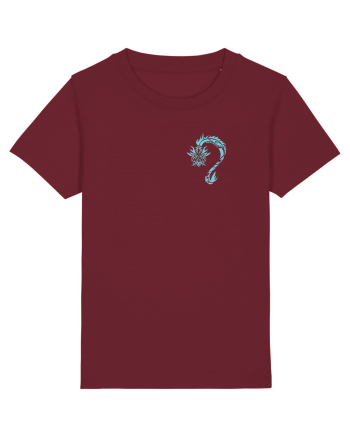 Black Evil Dragon  Burgundy