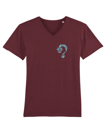 Black Evil Dragon  Burgundy