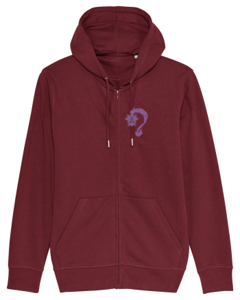 Black Evil Dragon  Burgundy