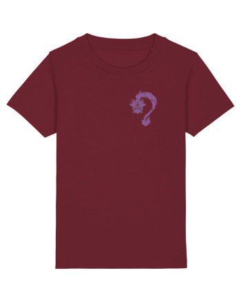 Black Evil Dragon  Burgundy