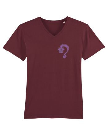Black Evil Dragon  Burgundy