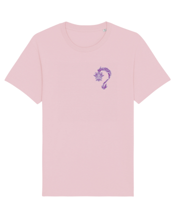 Black Evil Dragon  Cotton Pink