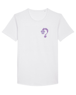Black Evil Dragon  Tricou mânecă scurtă guler larg Bărbat Skater