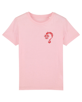 Black Evil Dragon  Cotton Pink