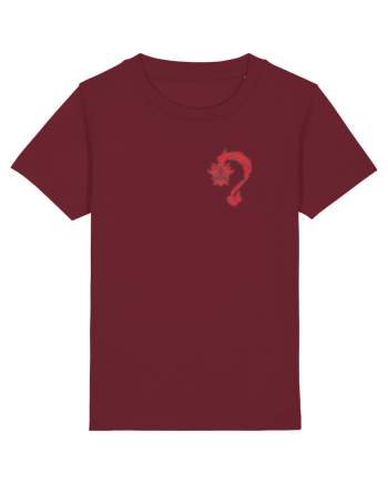 Black Evil Dragon  Burgundy