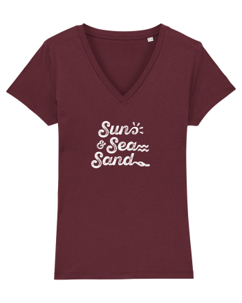 Soare Mare Nisip Burgundy