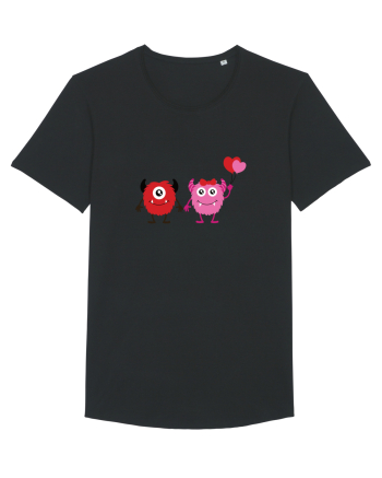Valentine`s Monsters Black