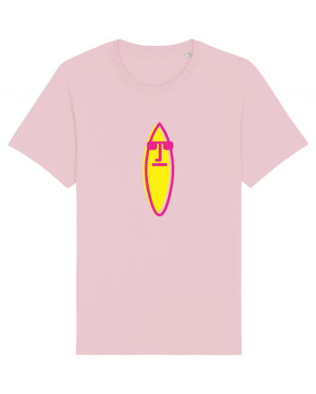 Surf Board Dude Cotton Pink