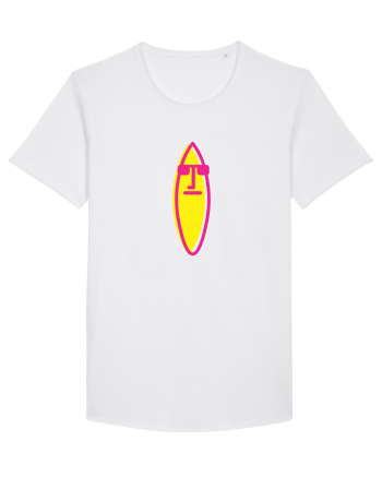 Surf Board Dude White